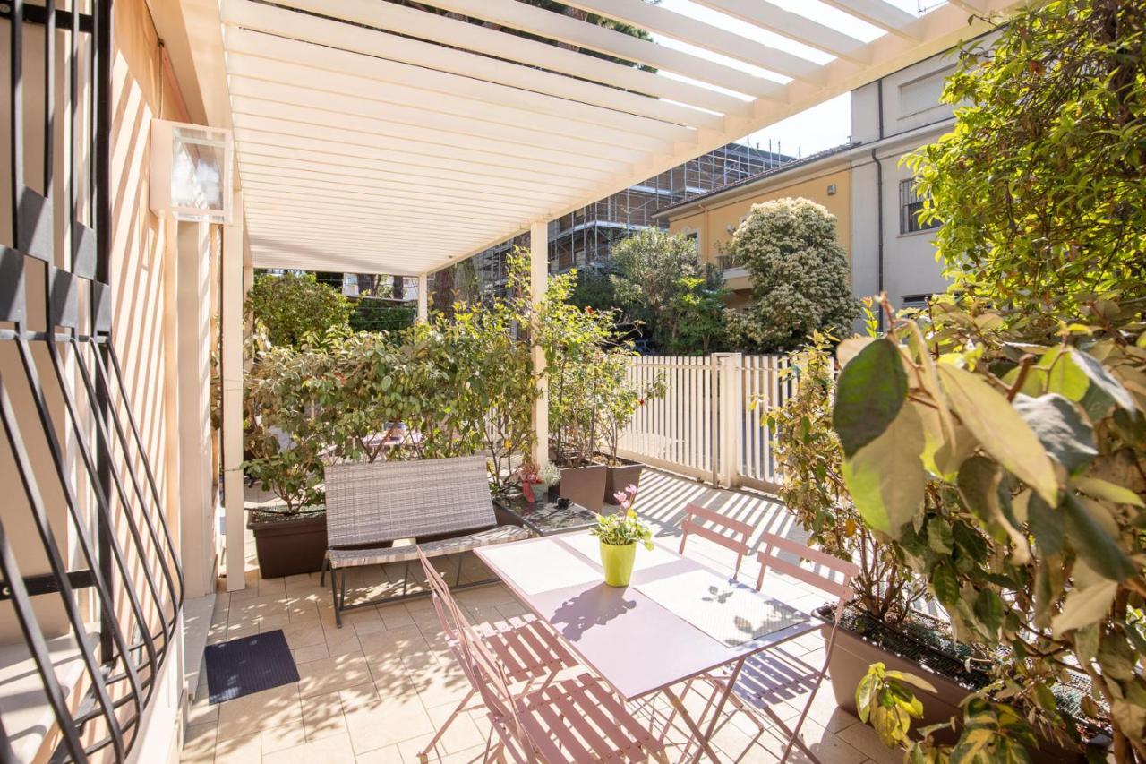 Bilocale Con Giardino A 200Mt Dal Mare - Homeunity Rimini Luaran gambar